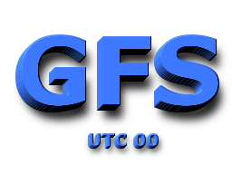 Prognozy modelu GFS z godziny 00 UTC